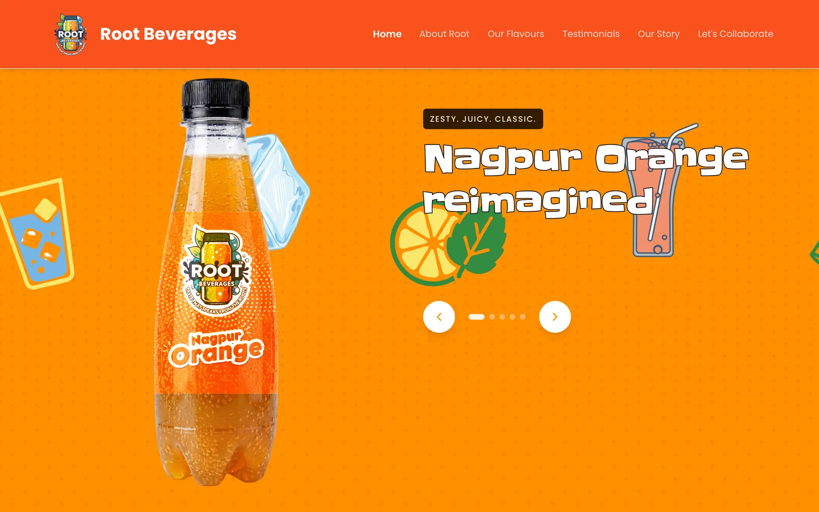 Home: the Nagpur Orange hero and flavour switcher